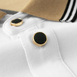 Шелковая летняя футболка с коротким рукавом, футболка polo для отдыха, короткий рукав, изысканный стиль