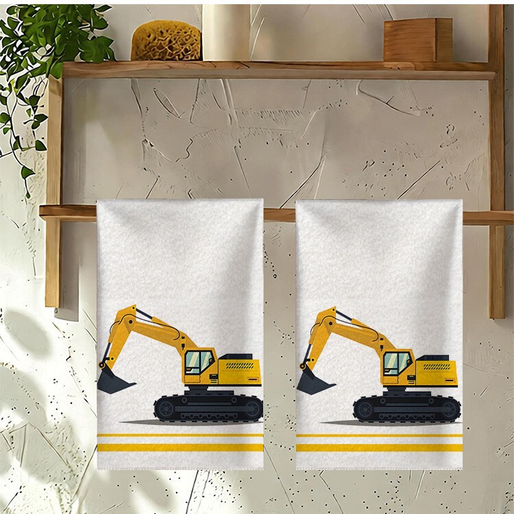 Cross-Border Kitchen Cleaning Cloth, Scouring Pad, Towel, Temu Dishwashing Cloth, Hot-Selling Dishcloth Suitable for Kitchen, Bathroom, and Holidays