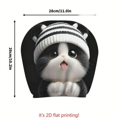 Universal seat cover — Cute Animal Cartoon Car Pillow Elastic - 18-double-sided-printing-1pc-26cm28cm