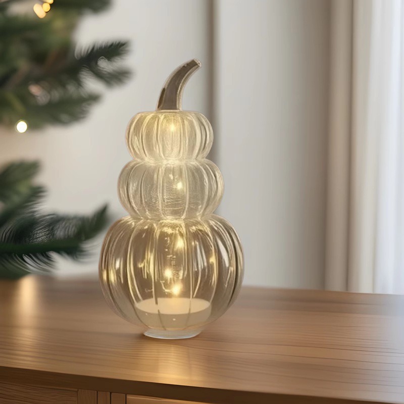 Nueva atmósfera de bebé calabaza china, luz nocturna, sala de estar, sala de estudio, dormitorio