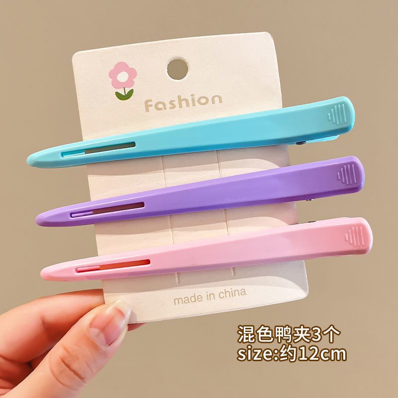 Pinza para el cabello que no deja marcas, clip especial para el lavado de cara y el maquillaje, fijación de la raíz del cabello, clip esponjoso, clip para flequillo, horquilla lateral, tocado