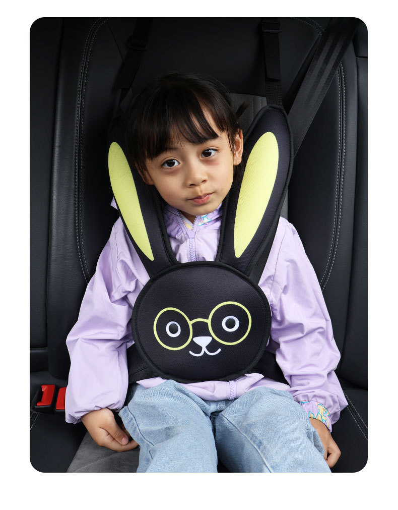 Cross-Border Wholesale Children's Car Seat Belt Shoulder Pads and Headrests, Universal Car Sleeping Aid, Safety Shoulder Protectors