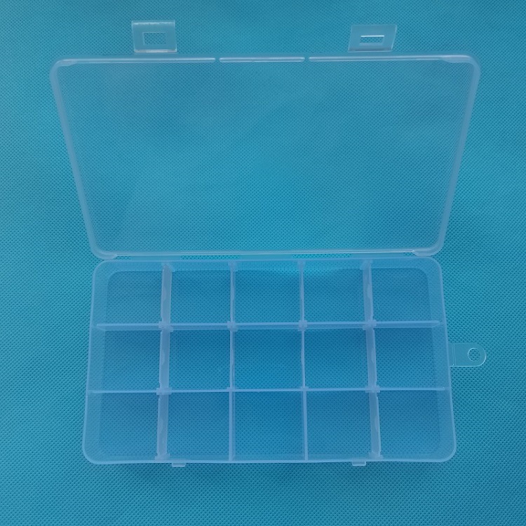 Insert-type Lure Five-compartment Accessories, Storage Transparent Accessory Artificial Bait Fishing Gear Box,_voghion.com