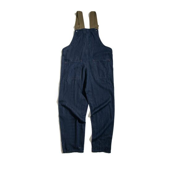 2025 Countersmith Tooling American Style Retro Navy Deck Strappy Pants Spring and Autumn Washed Tannin Red Ear Straight Jeans