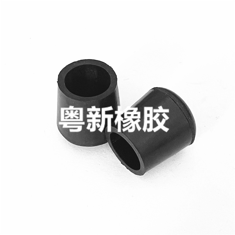 内径14mm防滑茶几黑色圆形脚套耐磨加厚静音桌椅橡胶脚垫套