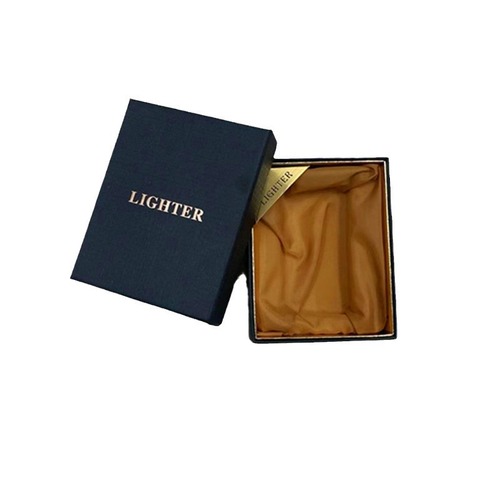 Quilted Fabric Lining Shockproof Top-Down Gift Box Universal Lighter Packaging Gift Box