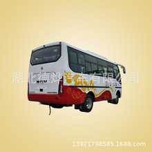 东风6米通勤客车 可选铝花纹地板/仿皮座椅/顶置空调 厂家直销价