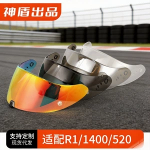 Motosiklet R1 Kask Linzləri Scorpion R1/1400/520 üçün, Çoxrəngli və Fotoqromik Linzlər