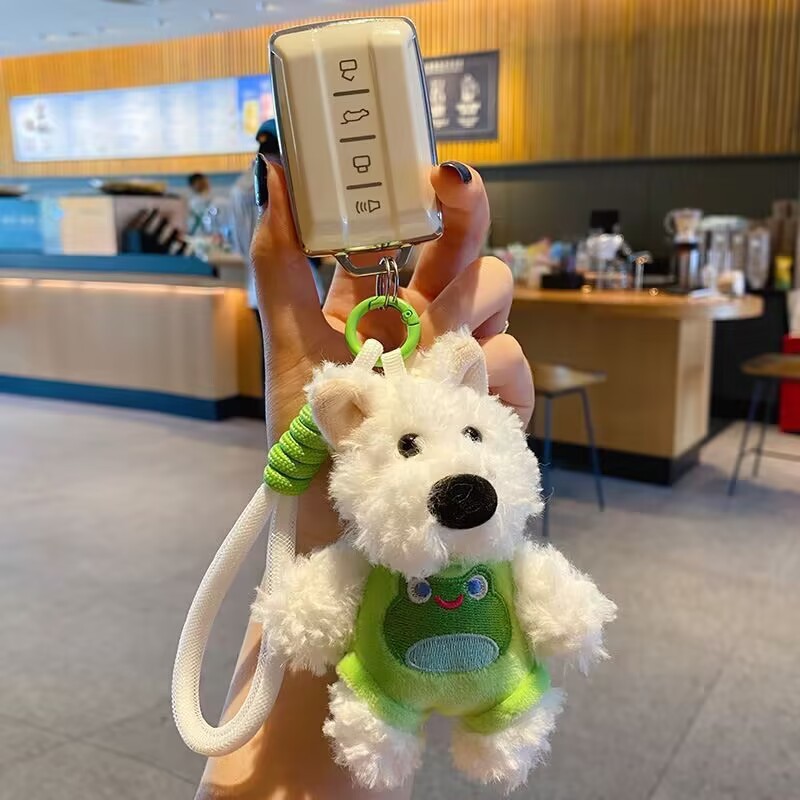 ぬいぐるみハイランド子犬ペンダントバッグ漫画かわいいペンダント人形アクセサリーキーホルダー人形クリエイティブギフト|undefined