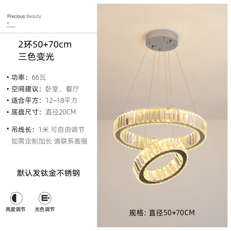 Nuevo edificio dúplex villa atmósfera de cristal candelabro apartamento loft salto candelabro escalera hueca candelabro de cristal