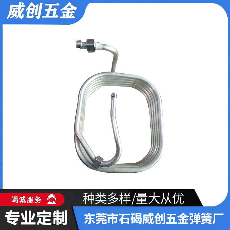 厂家生产不锈钢盘管 折弯五金件异形弹簧批发
