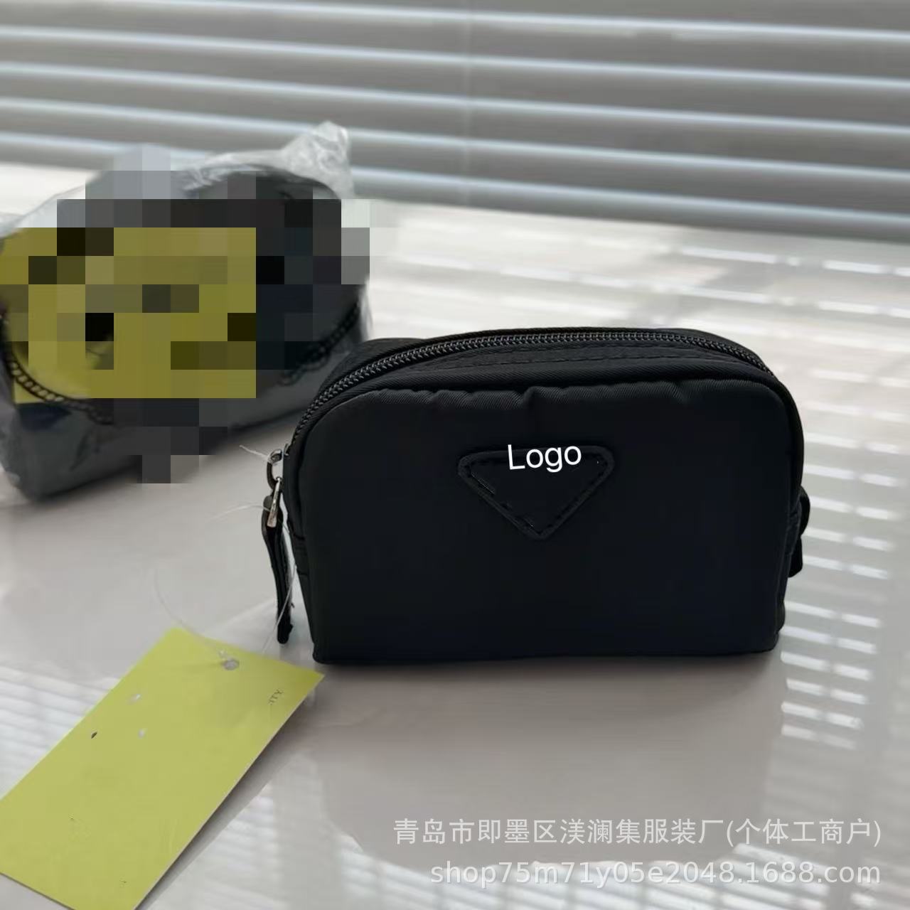 Small nylon universal small clutch bag for men and women