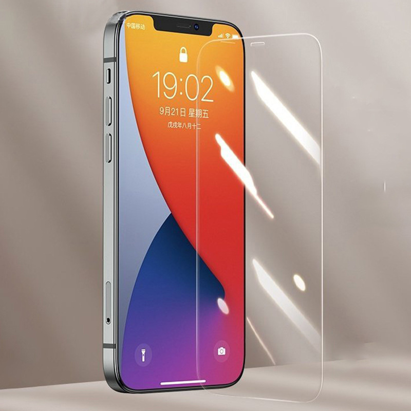 Applicable to full model HD explosion-proof tempered film 16Promax full screen film Apple 13 high permeability 16/15/12/11 Applicable to full model HD explosion-proof tempered film 16Promax full screen film Apple 13 high permeability 16/15/12/11