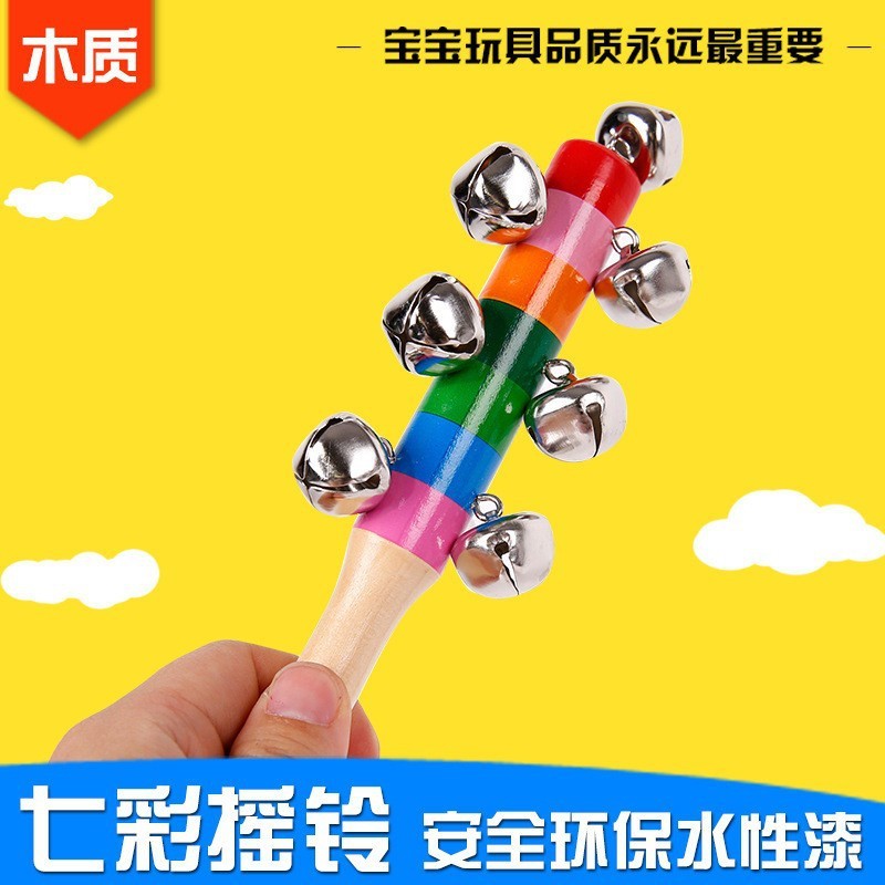 儿童早教玩具蒙氏0-3岁教具绕珠串珠积木套柱奥尔夫益智手敲琴|undefined