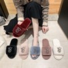 Slippers, demi-season keep warm fashionable footwear, 2021 collection, internet celebrity