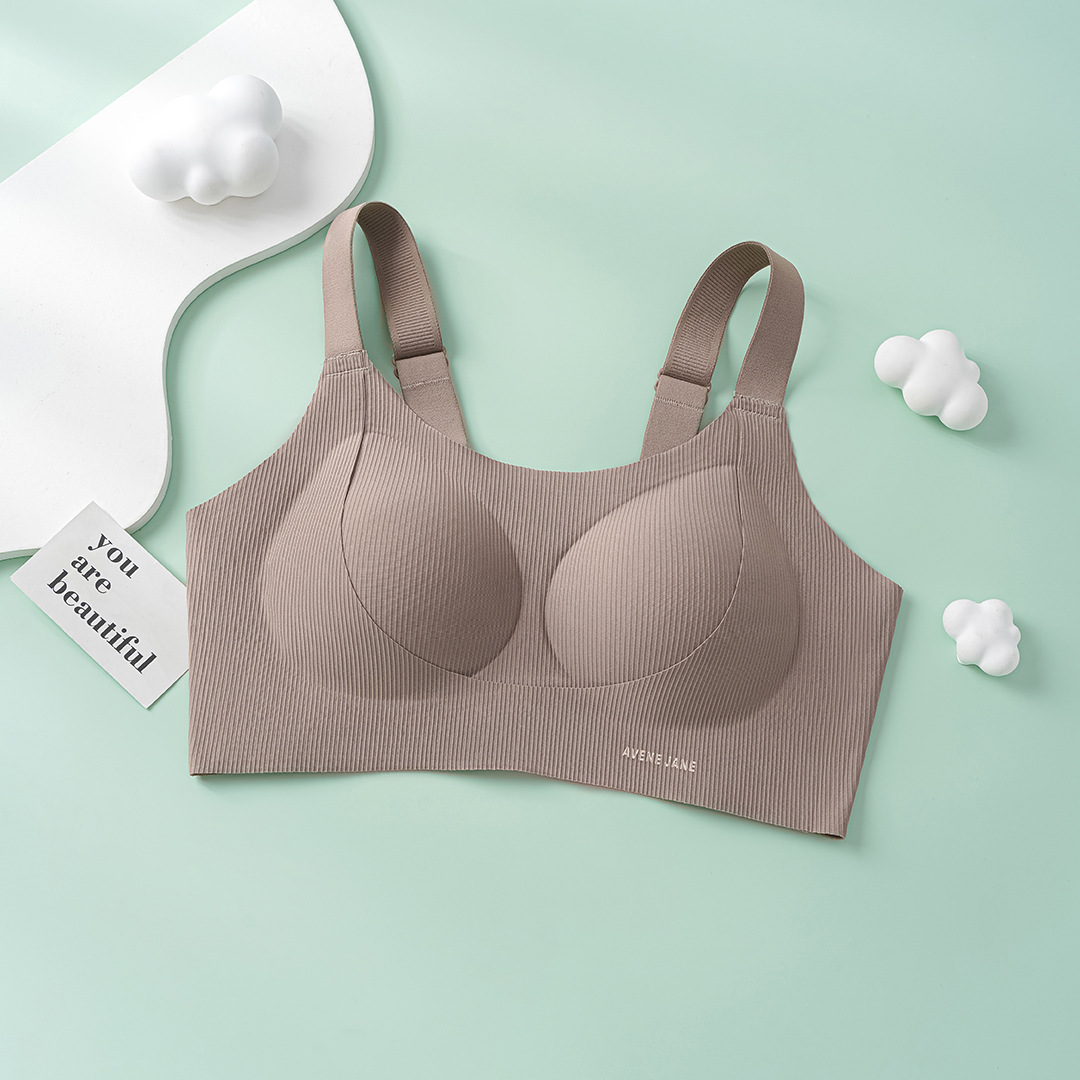 Venta directa de fábrica comercio electrónico transfronterizo Sudeste de Asia Vietnam Tailandia damas sin costuras sujetador de recogida lateral cómodo