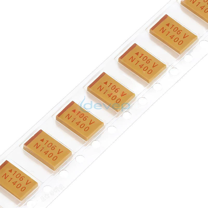 SMD танталовый конденсатор 3528B 6.3В 100µF 10% TAJB107K006RNJ полный диск