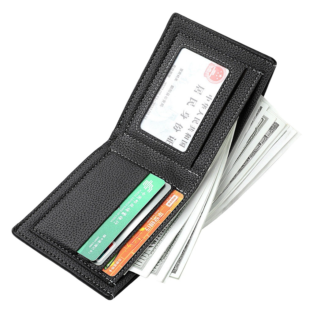 Amazon Wallet Men's Student 2022 New Japanese and Korean Simple Men's Wallet Short Wallet Stall Wholesale