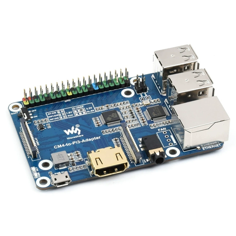 Плата расширения Raspberry Pi CM4 до 3B для Raspberry Pi 3 Model B/B+ (заменитель платы Shumei Pi B)