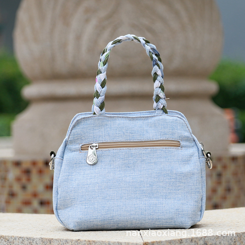 Genuine ethnic one-shoulder bag