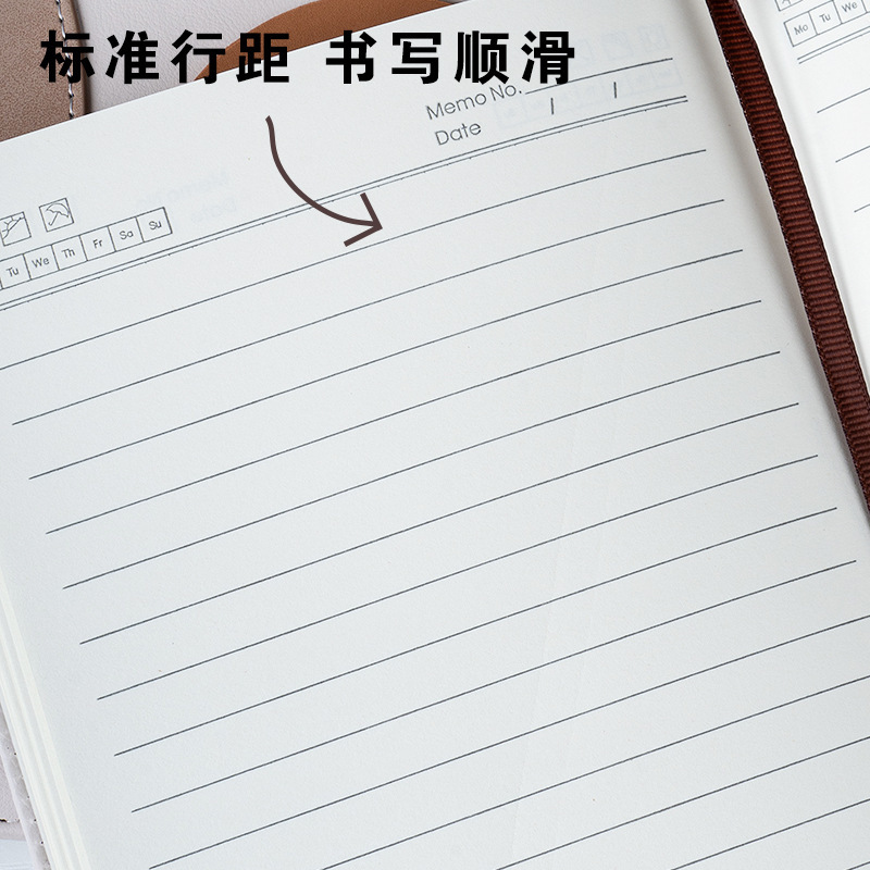 シンプルでおしゃれなノート A5 厚手ノート A5 ビジネス オフィス メモ帳 会議記録簿|undefined