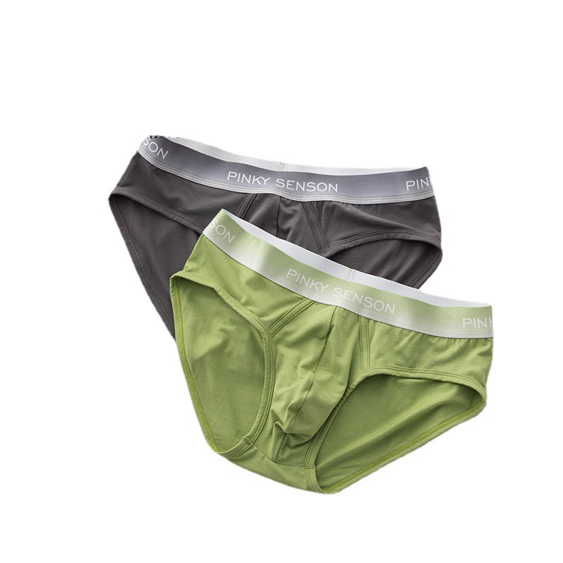 A generation of men's underwear Lanjing modal solid color waist plus size breathable men's underpants trembles