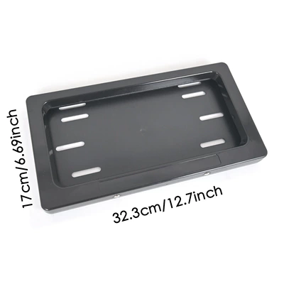 Frame Cigarette lighter Interface License Plate – License plate holder/license plate holder