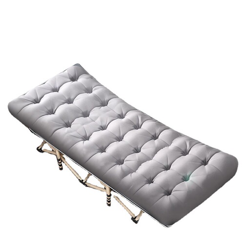 Folding bed single person nap bed office recliner care home portable outdoor simple military bed wholesale