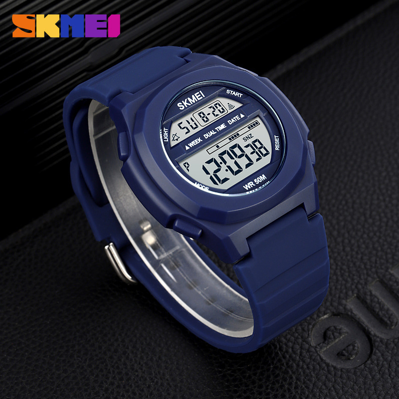 Skmei deportes al aire libre apariencia de los hombres y las mujeres multi-funcional reloj impermeable de los hombres de moda reloj electrónico 1821