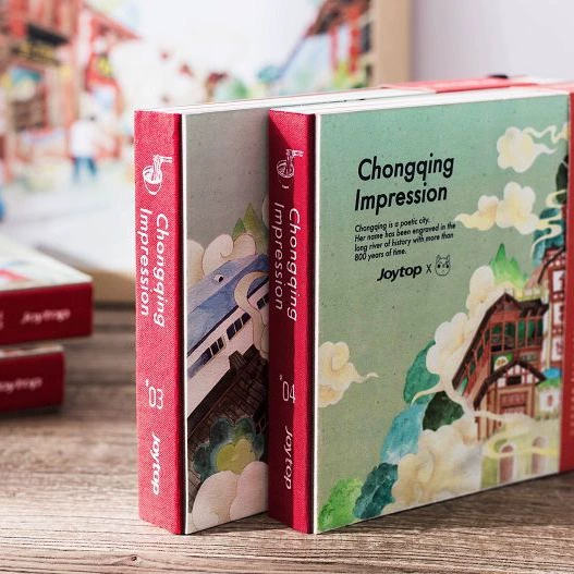 Joytop Yuemu Chongqing ультра‑толстое лимитированное издание «Impression Book» A5, городская серия, путевой блокнот