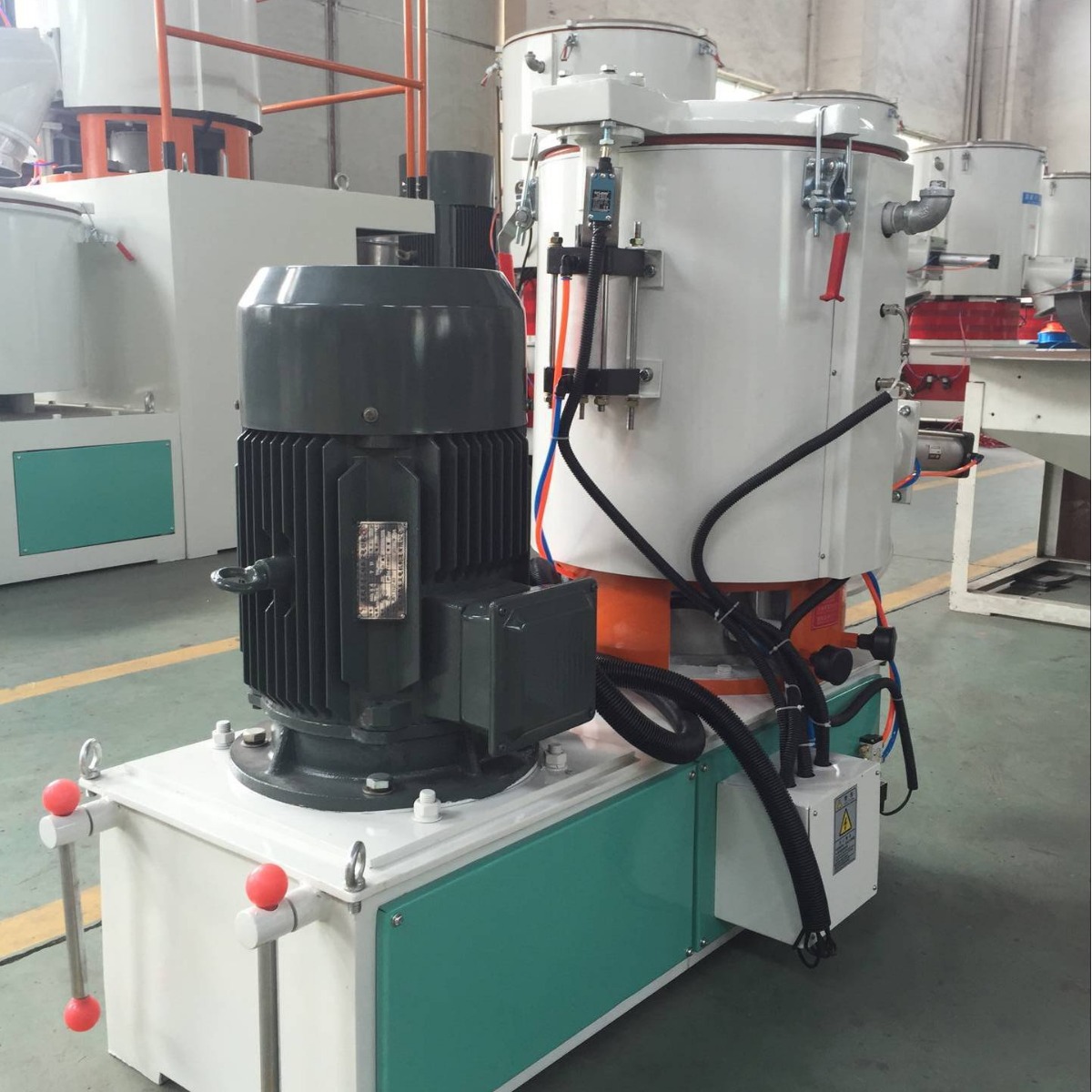 PP改性高速混合机50L变频 填充料混料机 PVC搅拌机炭黑粉末混合锅