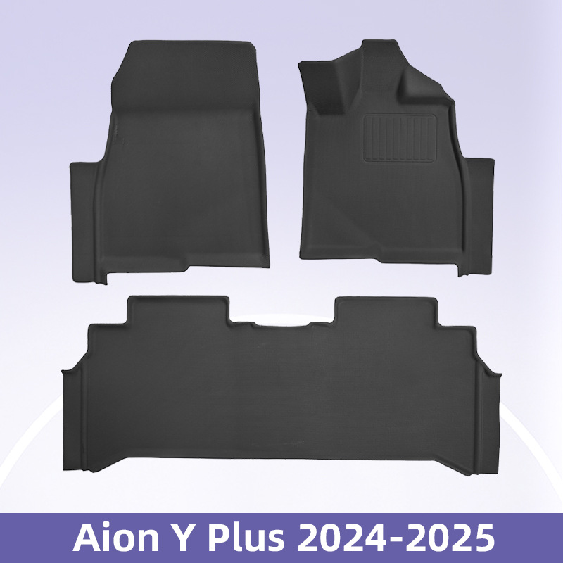 Para Aion Y Plus 2024-2025 timón derecho 3D para todo clima material XPE almohadilla para el maletero