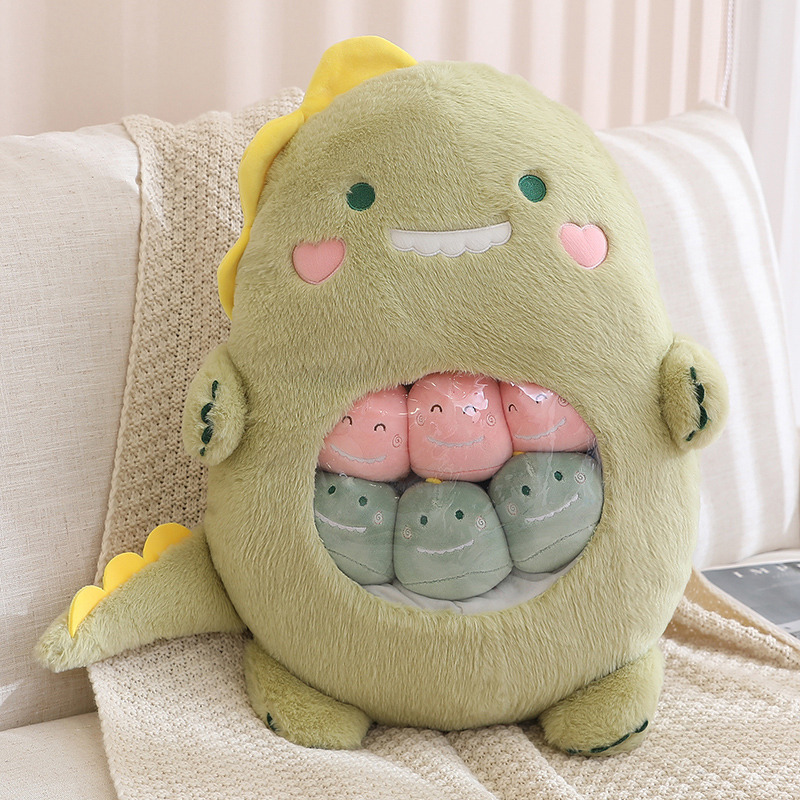 Muñecas de dibujos animados transfronterizos una gran bolsa de muñecas de bocadillos almohada lindo juguete de peluche almohada de oficina al por mayor