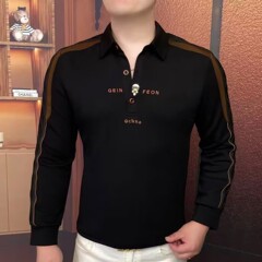 《黑棕型男》2025秋季新款卫衣潮流时尚百搭套头长袖帅气男士商务