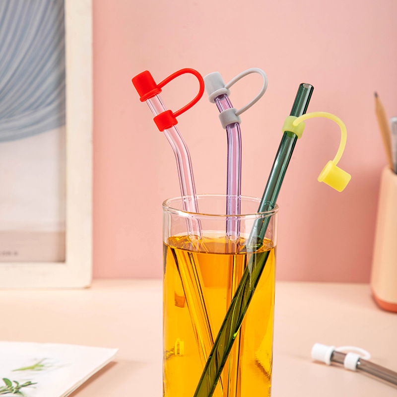 Cubierta de tapa a prueba de polvo de paja de silicona cubierta de vidrio de acero inoxidable tapón a prueba de polvo universal 8mm/10mm/12mm