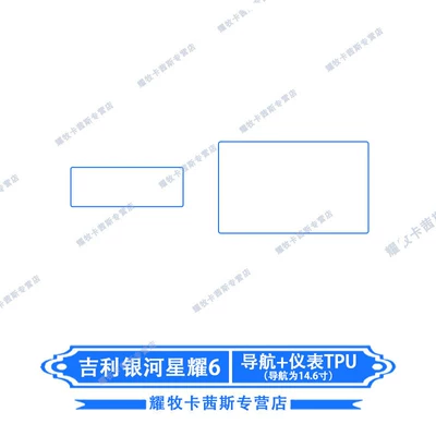 Suitable for 26 Models of Car interior film - 26-galaxy-starry-6-navigation-instrument-tpu
