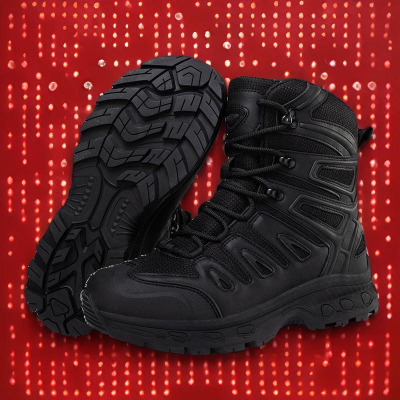 2025 botas militares transfronterizas para hombre, impermeables, antideslizantes, senderismo, transpirables, fuerzas especiales, tácticas de combate, botas para hombre, suela blanda, ligero