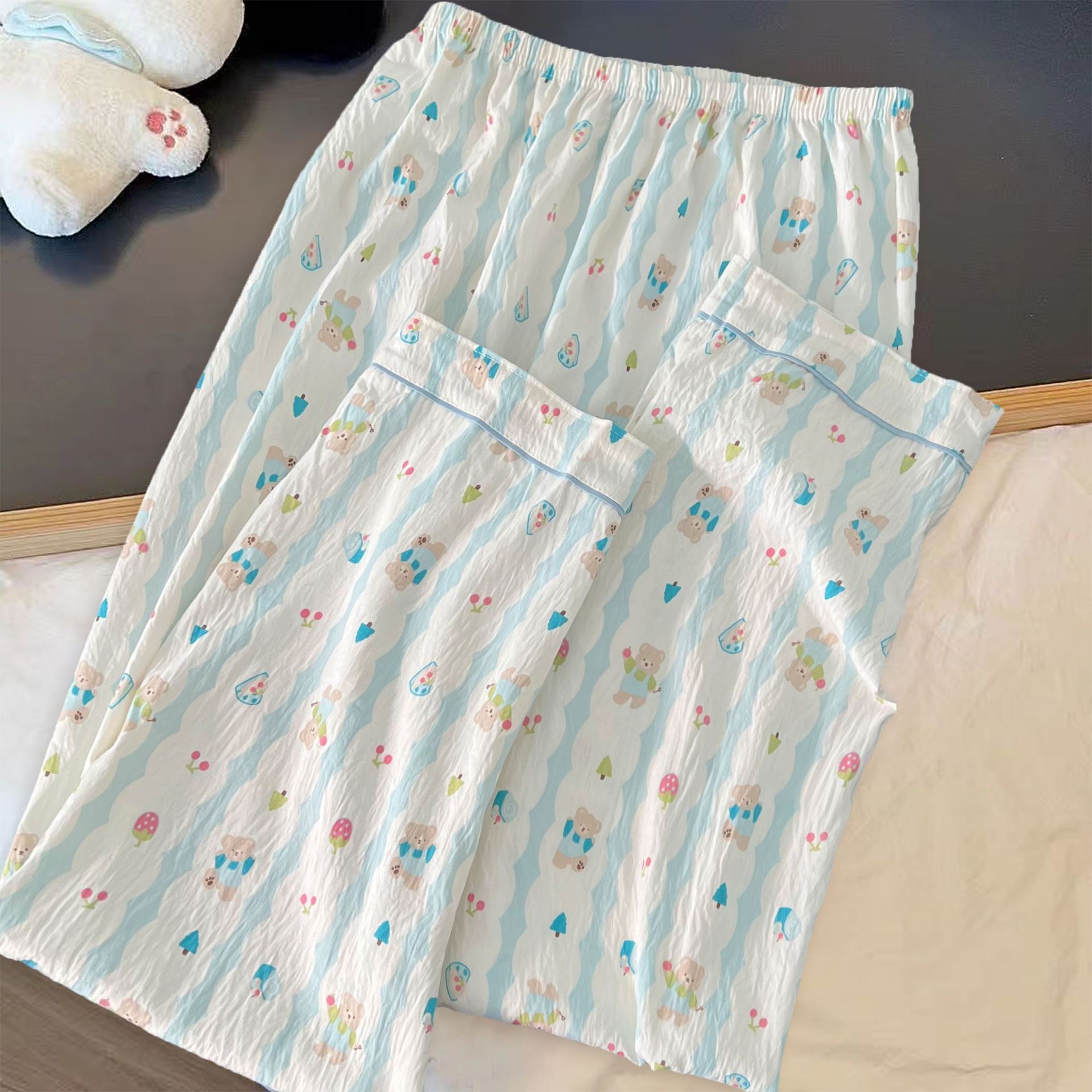 CK19 하늘색 곰