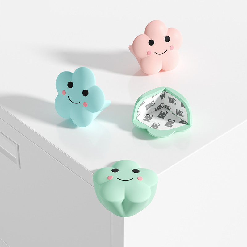 2024 Yunduo silicone corner protector right-angle table anti-collision protection corner anti-collision edge wrapping living room corner anti-collision corner