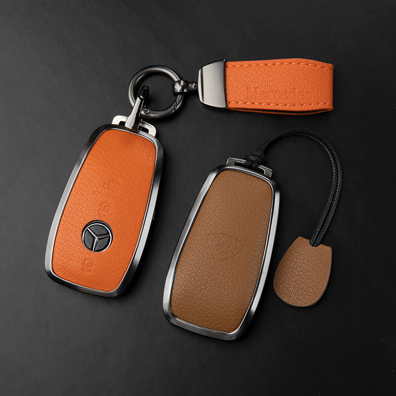 Suitable for Mercedes-Benz Maybach S480 Key Cover, G500 High-End Gls450 Car S400L Shell, S-Class 450L Leather Buckle