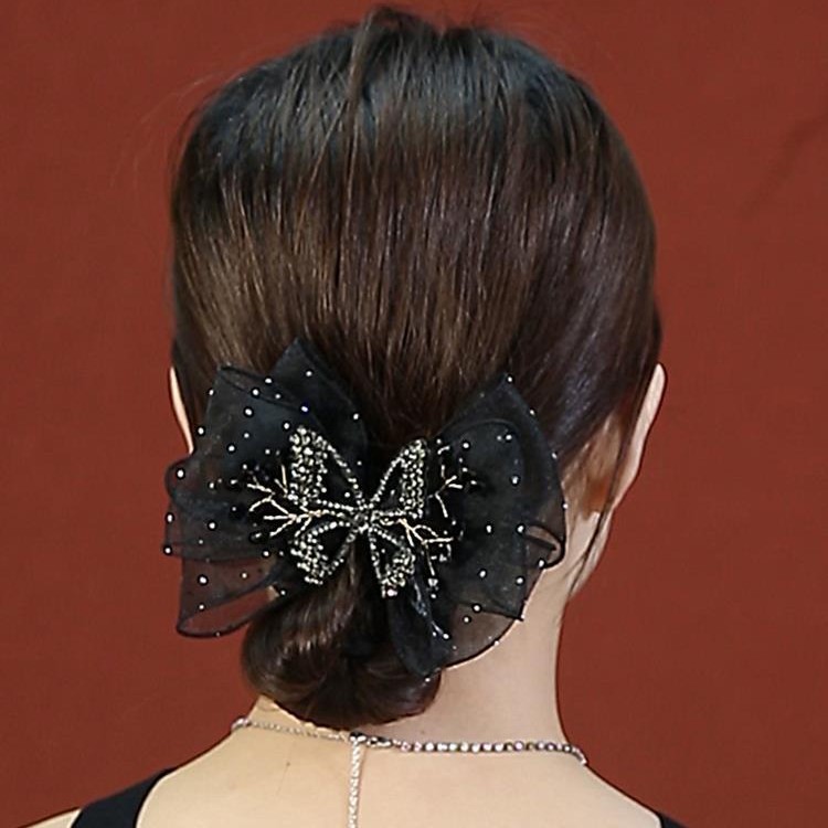 Clip de cabello rojo de venta al por mayor anillo de cabello de cuerda de cabello de 2 yuanes tienda de venta de productos de fábrica de accesorios para el cabello