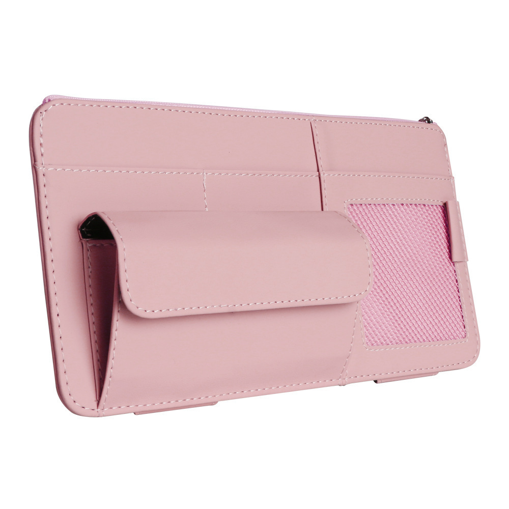 Car Sun Visor Storage Bag, Multifunctional Creative Simple Car Card Holder, Document Holder, Car In-Car Bill Holder