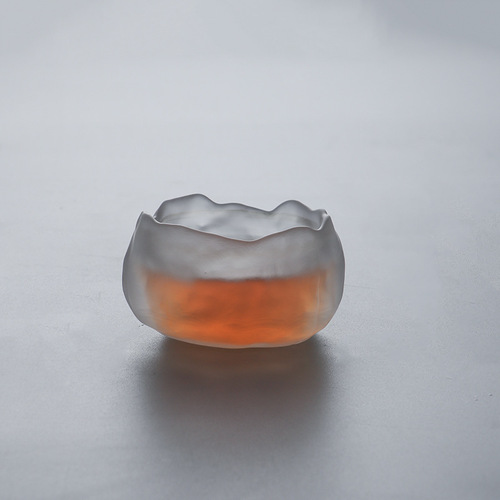 Glaze tea cup single cup Japanese style mini personal small tea cup thickened glass god cup set master cup wholesale