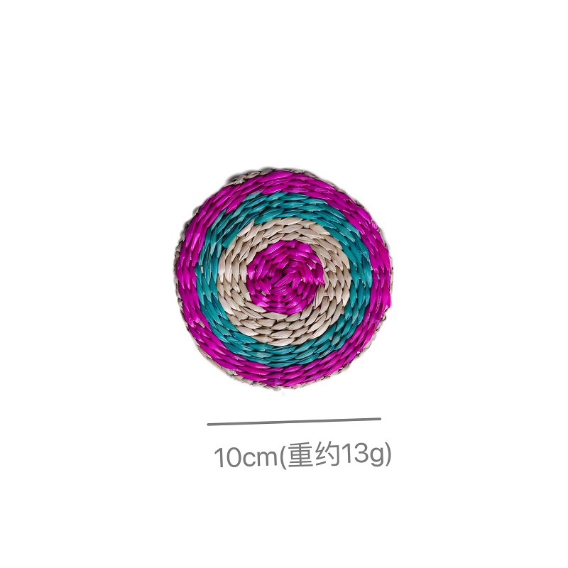 로즈블루스트로 코스터-10cm