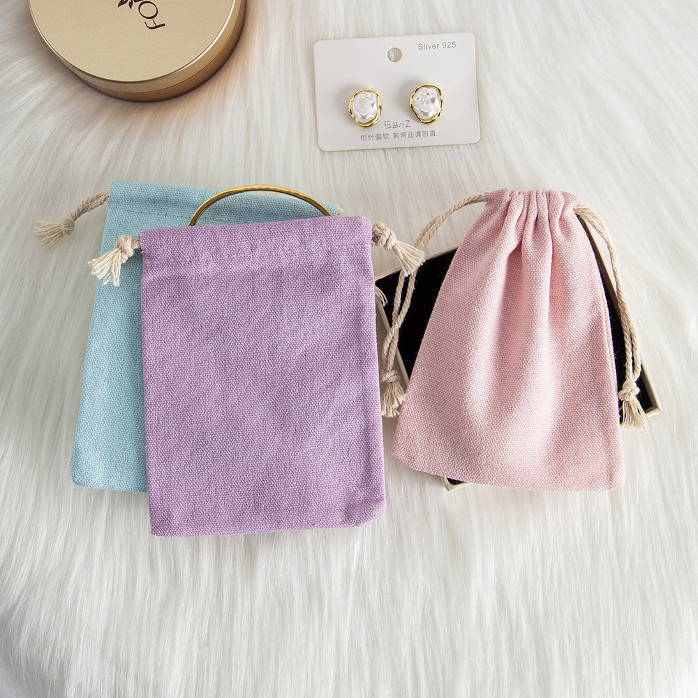 5g Weight Gift Wrapping Supplies Event & Party Supplies Jewelry Packaging Bags Classification 1 Piece Quantity Daily, Party Occasion Solid Color Pattern Simple Style Style 1 Piece Cloth Simple Style Daily Party Solid Color Jewelry Packaging Bags 12