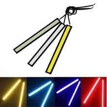 汽摩日行灯COB超亮汽车led日间照明行车灯 超薄防水DC12v装饰灯