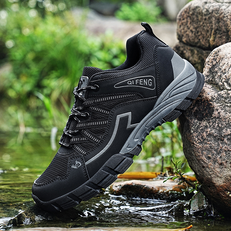 Explosiones transfronterizas para hombres y mujeres nuevos zapatos casuales al aire libre calentamiento antideslizante zapatos de montaña al aire libre zapatos de senderismo de tamaño grande
