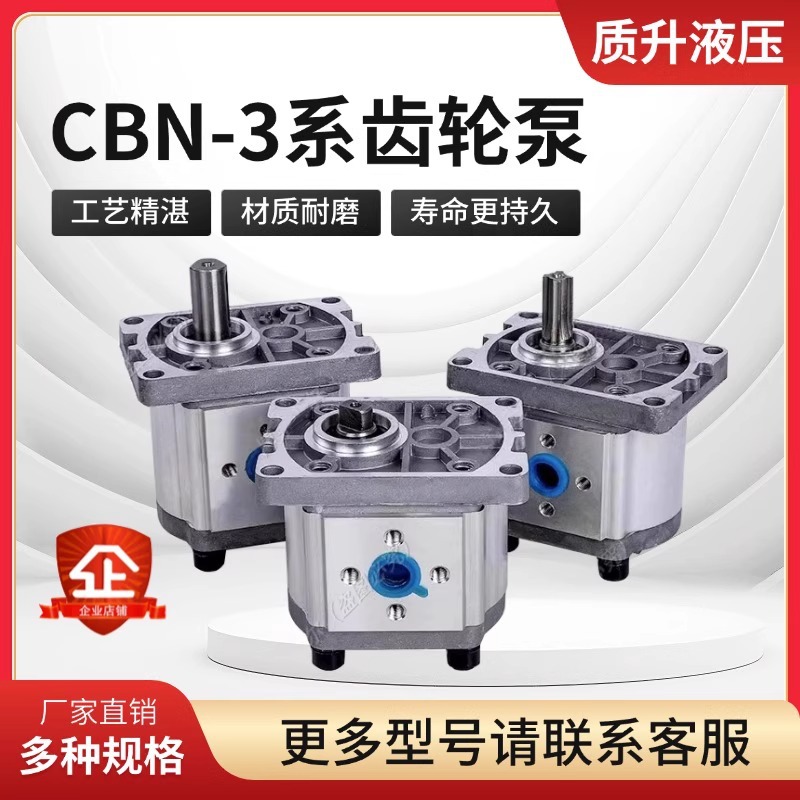 液压齿轮泵小型油泵高压齿轮泵CBN-E3系列306310314液压油泵