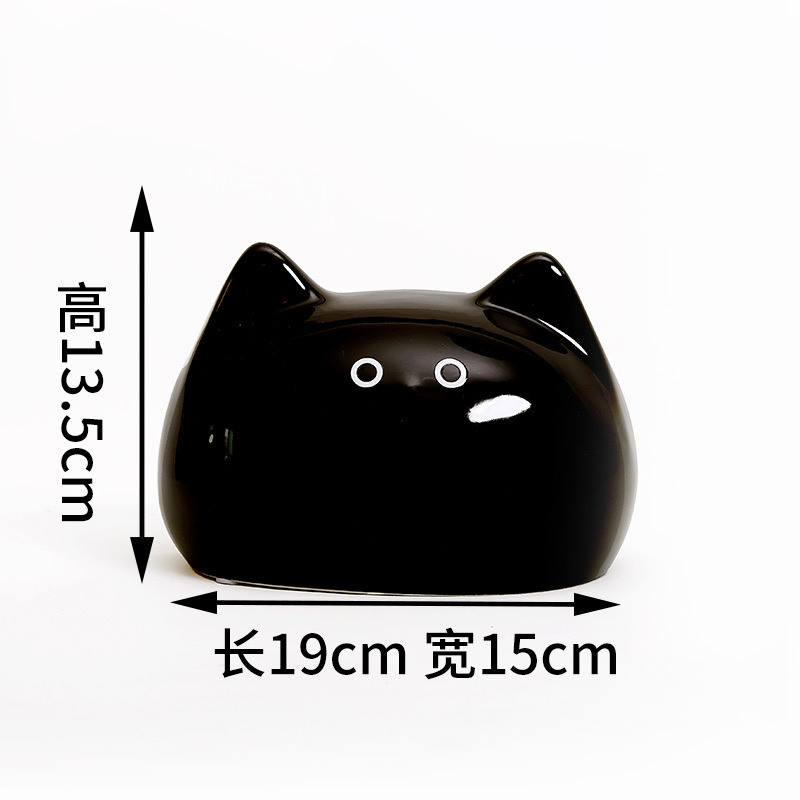 Serie de gatos siameses linda caja de dibujo caja de pañuelos linda y divertida caja de papel de servilleta de escritorio moderna decoración nueva caja de dibujo