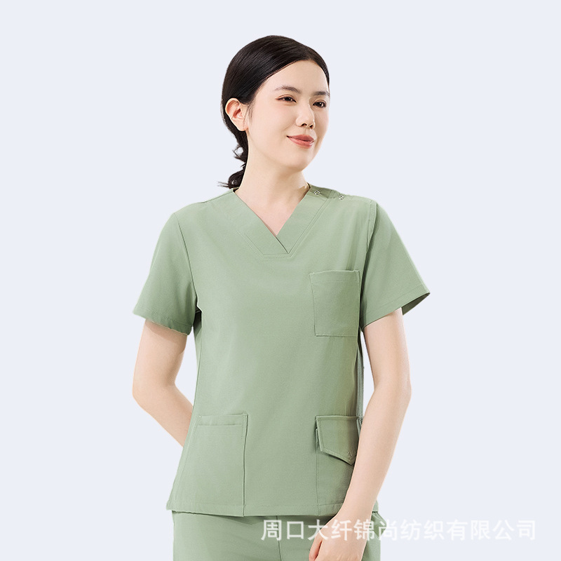 手洗いブラシ手服口腔医師弾力速乾薄半袖男女夏スーツブラシ手服病院|undefined